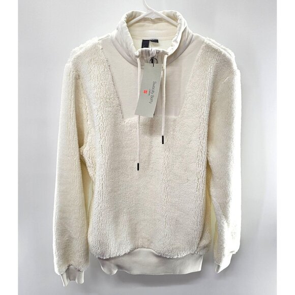 NWT Sweaty Betty Sherpa Quarter Zip Pullover Women's Size‎ Medium - Picture 6 of 7